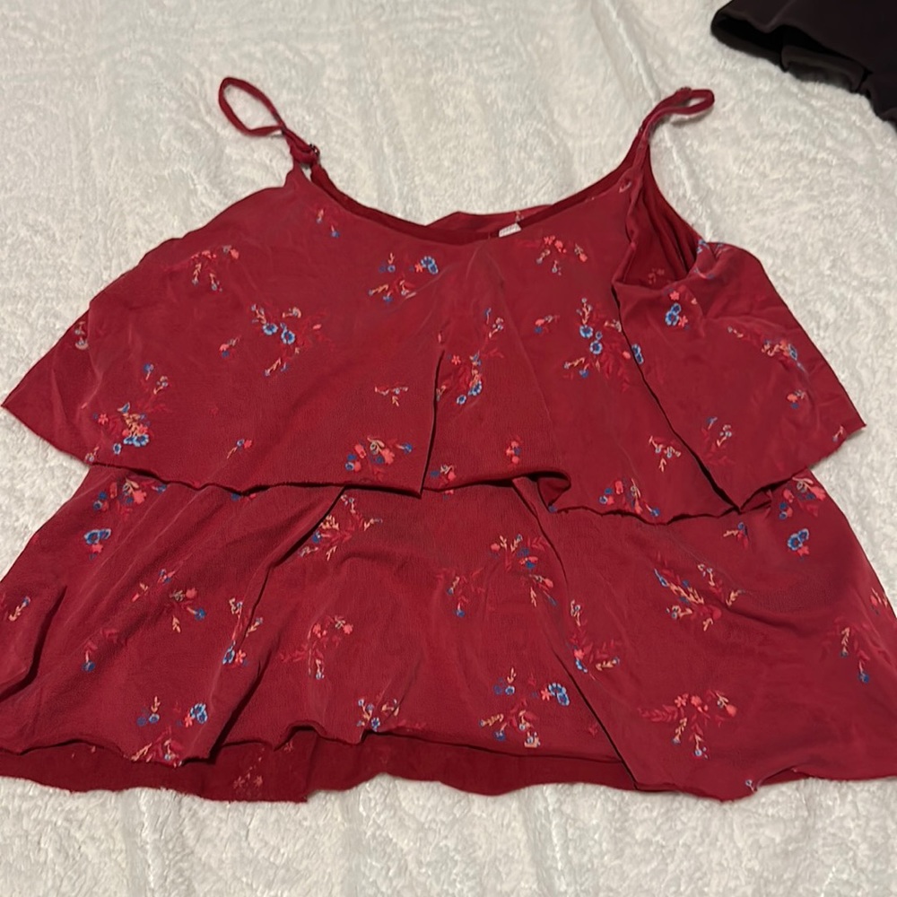 Floral crop top